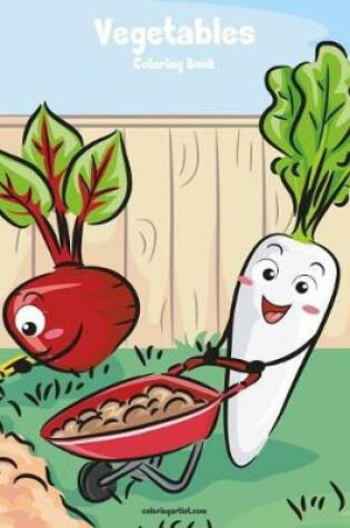 Cover of Vegetables Coloring Book 1