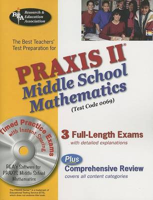 Cover of The Best Teachers' Test Preparation for the Praxis II Middle Shcool Mathematics Test