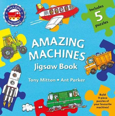 Book cover for Amazing Machines Jigsaw Book