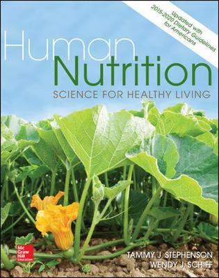 Book cover for Human Nutrition: Science for Healthy Living Updated with 2015-2020 Dietary Guidelines for Americans