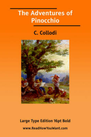 Cover of Adventures of Pinocchio, the (Large Print)