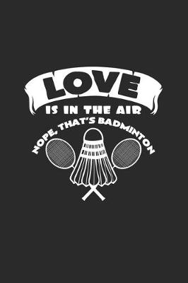 Book cover for Love is in the air Badminton