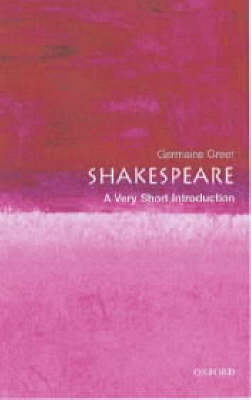 Cover of Shakespeare: A Very Short Introduction