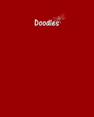 Book cover for Doodles Journal - Great for Sketching, Doodling or Planning with Brick Red Cover