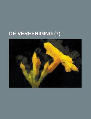 Book cover for de Vereeniging (7)