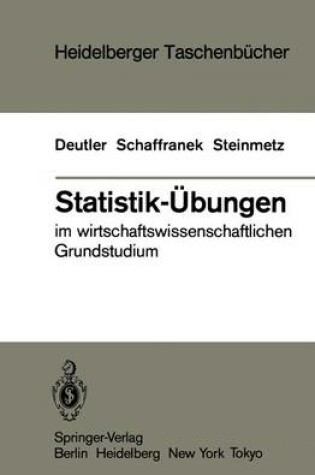 Cover of Statistik-Ubungen