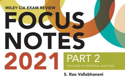 Book cover for Wiley CIA Exam Review Focus Notes 2021, Part 2