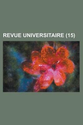 Cover of Revue Universitaire (15)