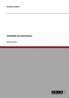 Book cover for Volatilität als Asset-Klasse