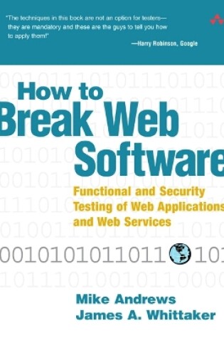 Cover of How to Break Web Software