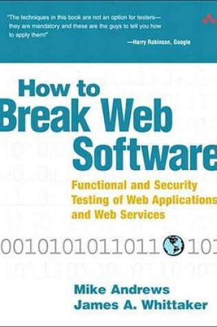 Cover of How to Break Web Software