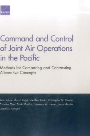 Cover of Command and Control of Joint Air Operations in the Pacific