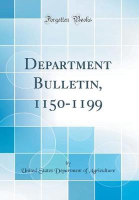 Book cover for Department Bulletin, 1150-1199 (Classic Reprint)