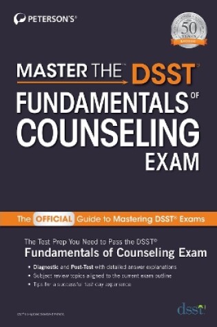 Cover of Master the DSST Fundamentals of Counseling Exam