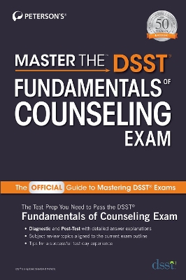 Book cover for Master the DSST Fundamentals of Counseling Exam