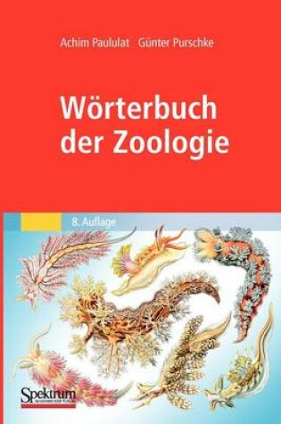 Cover of Wörterbuch der Zoologie