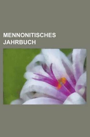 Cover of Mennonitisches Jahrbuch