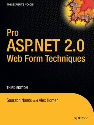 Book cover for Pro ASP.NET 2.0 Web Form Techniques