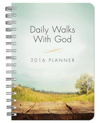 Book cover for 2016 Planner Daily Walks with God