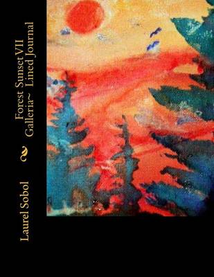 Cover of Forest Sunset VII Galleria Lined Journal