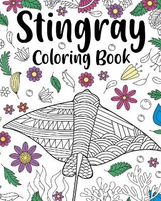 Book cover for Stingray Coloring Book