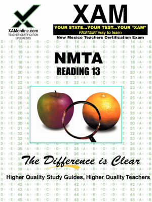 Cover of Nmta Reading 13 Teacher Certification Test Prep Study Guide