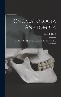 Book cover for Onomatologia Anatomica