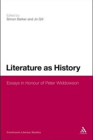 Cover of Literature as History