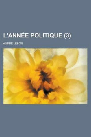 Cover of L'Annee Politique (3)