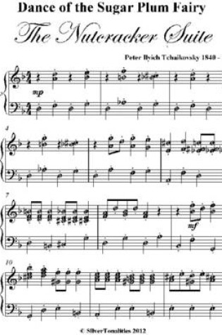 Cover of Dance of the Sugar Plum Fairy Nutcracker Suite Elementary with Simplified Bass Piano Sheet Music