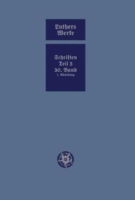 Cover of D. Martin Luthers Werke. Weimarer Ausgabe (Sonderedition)