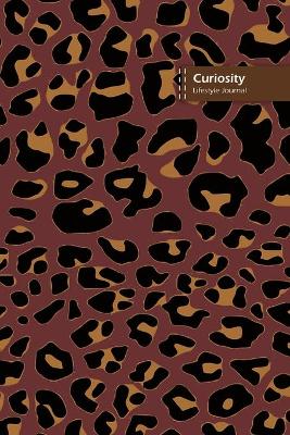 Book cover for Curiosity Lifestyle Journal, Wide Ruled Write-in Dotted Lines, (A5) 6 x 9 Inch, Notebook, 288 pages (144 shts) (Brown)