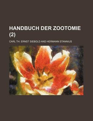 Book cover for Handbuch Der Zootomie (2)