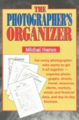 Cover of The Photographer's Organizer