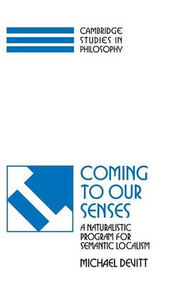 Cover of Coming to our Senses