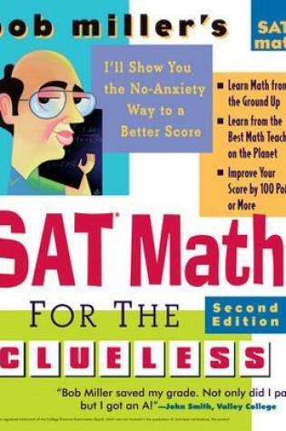 Cover of Bob Miller's SAT Math for the Clueless, 2nd Ed