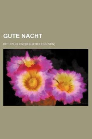 Cover of Gute Nacht