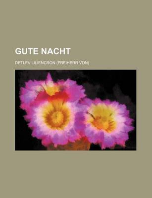 Book cover for Gute Nacht