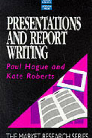 Cover of Presentations and Report Writing