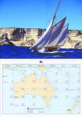 Book cover for The Seven Seas Calendar 2011