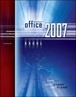 Book cover for Microsoft Office Excel 2007 Introduction