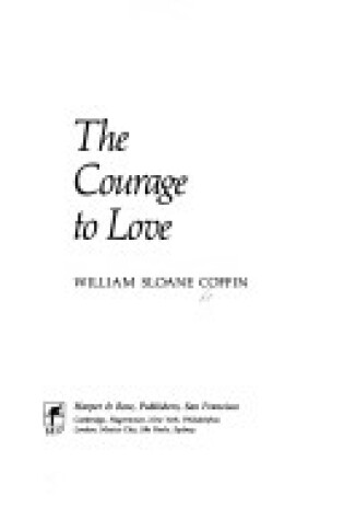 Cover of The Courage to Love