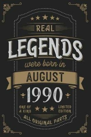 Cover of Real Legends were born in August 1990