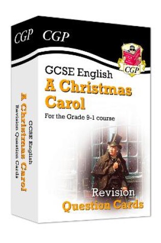 Cover of GCSE English - A Christmas Carol Revision Question Cards