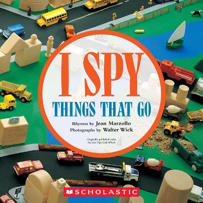 Book cover for I Spy Things That Go