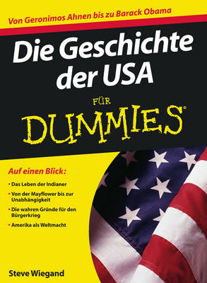 Cover of Geschichte der USA Fur Dummies