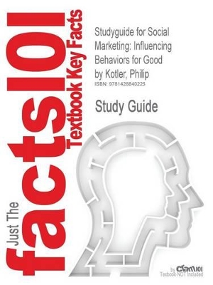 Book cover for Studyguide for Social Marketing