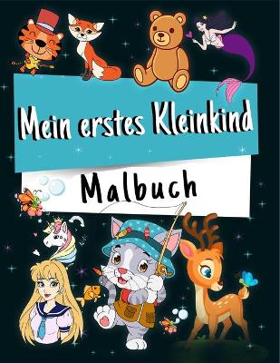 Book cover for Mein Erstes Kleinkind Malbuch