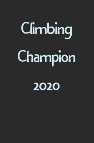 Cover of Climbing Champion 2020