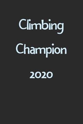 Book cover for Climbing Champion 2020